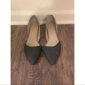 CL by Laundry black and gray flats